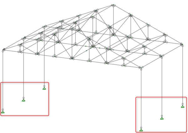 Memeber End Releases in RISA-3D
