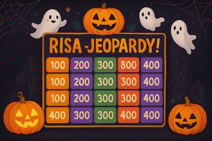 🎃 Trick or Treat… It’s RISA-Jeopardy! 👻