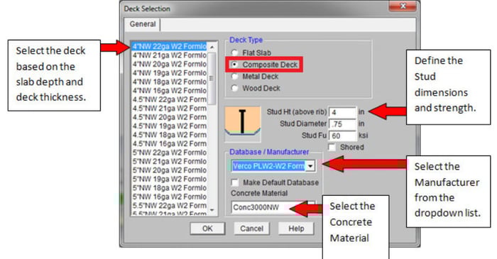 How to Add a Deck to a RISAFloor Model