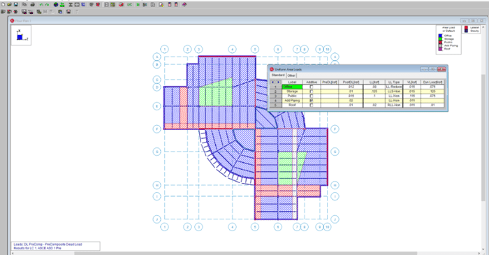 How to verify loads graphically in RISAFloor