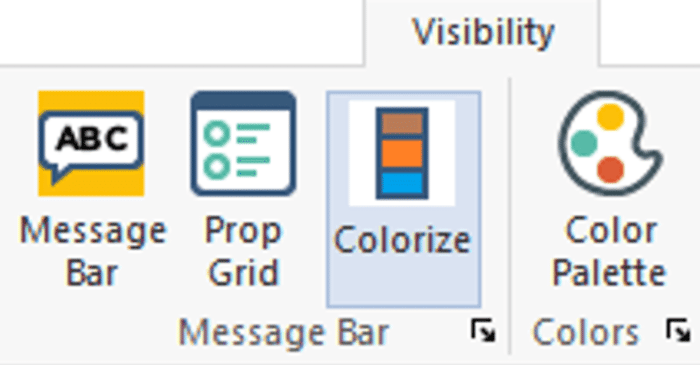 Increased Visibility through Colorization in ADAPT-Builder