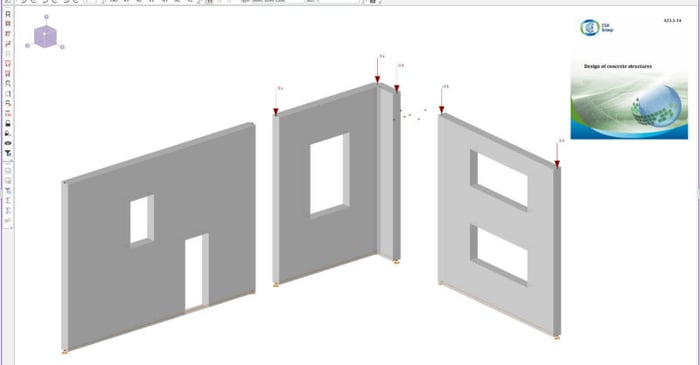 Canadian Concrete (CSA A23) Wall Panel Design in RISA