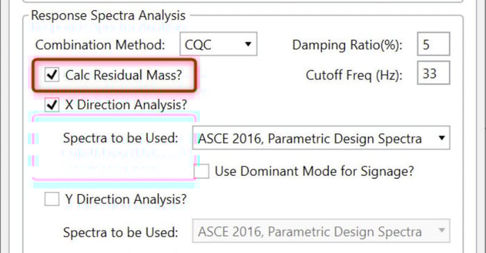 Residual Rigid Response (Dynamics)