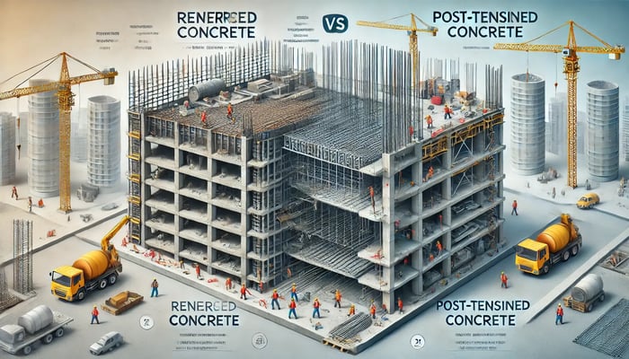 Reinforced vs. Post-Tensioned Concrete: Which One Fits Your Project?