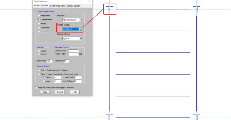 Design of Back-to-Back CFS profiles now in RISAFloor