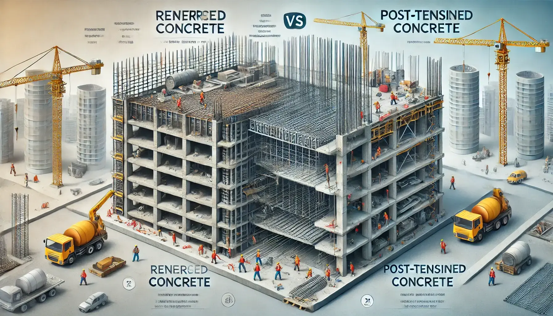 Reinforced vs. Post-Tensioned Concrete: Which One Fits Your Project?