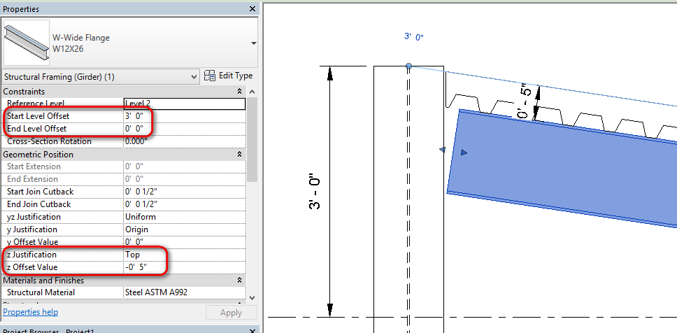 Revit z Offset 4