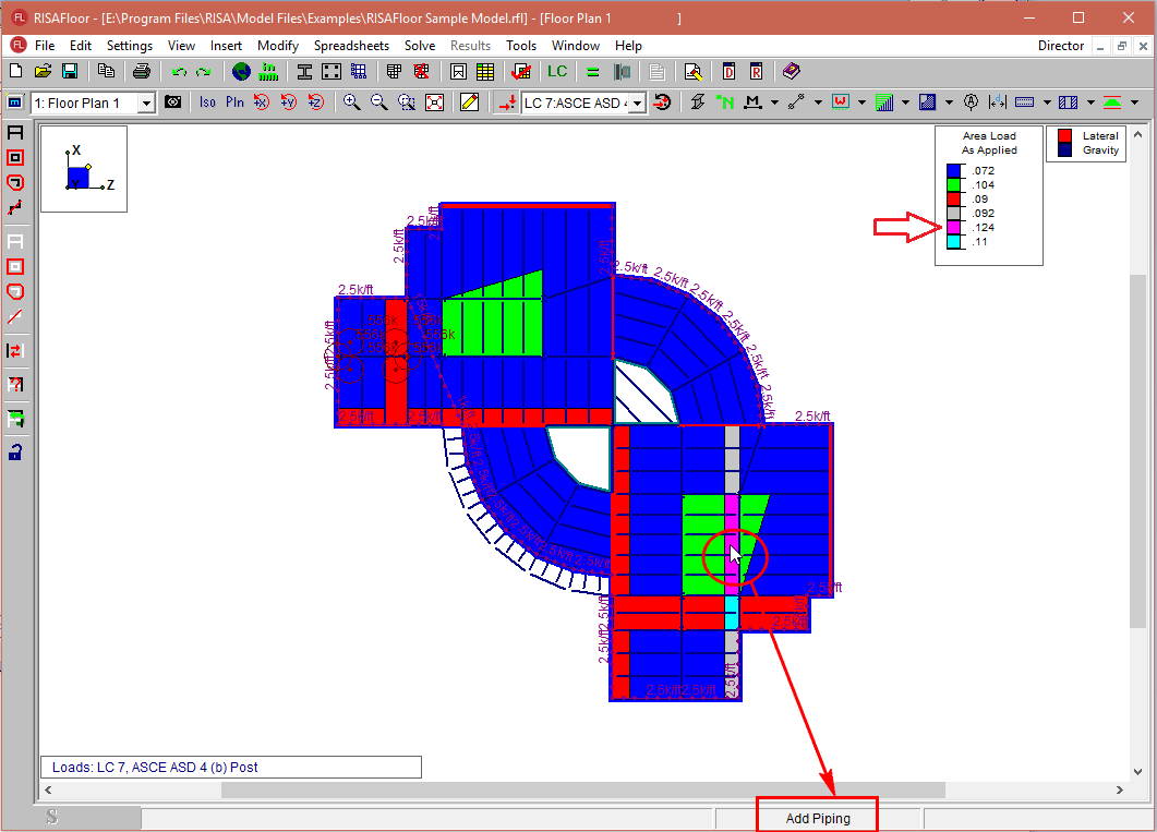 Viewing Loads in RFL 4