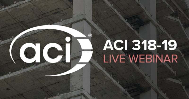 WEBINAR: ACI 318-19 Code Updates in RISA & ADAPT