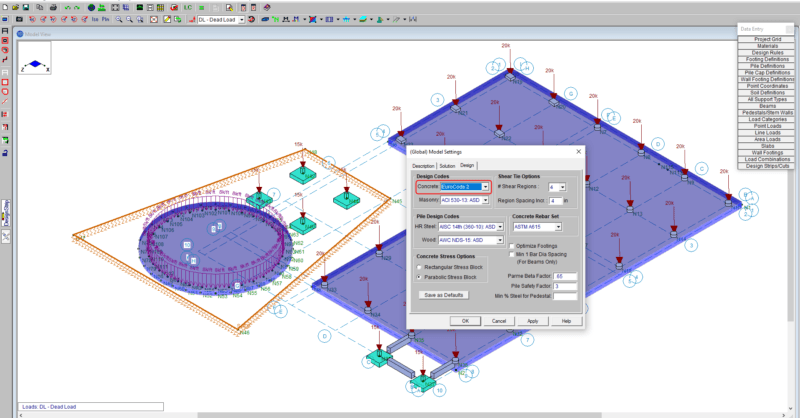 Foundation Design according to Eurocode 2