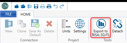 Export to FL 3 D button