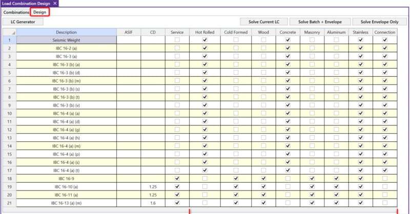Designing Multi-Material Models for ASD & LRFD with one solution