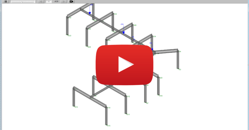 Capture Animation in RISA