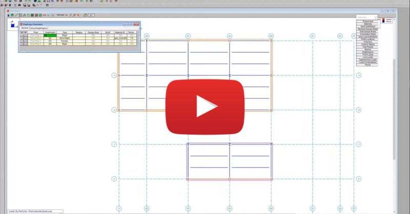 Video: Using Various Diaphragm Types in RISAFloor