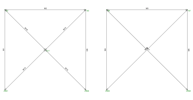 How to Model X-Bracing in RISA-3D